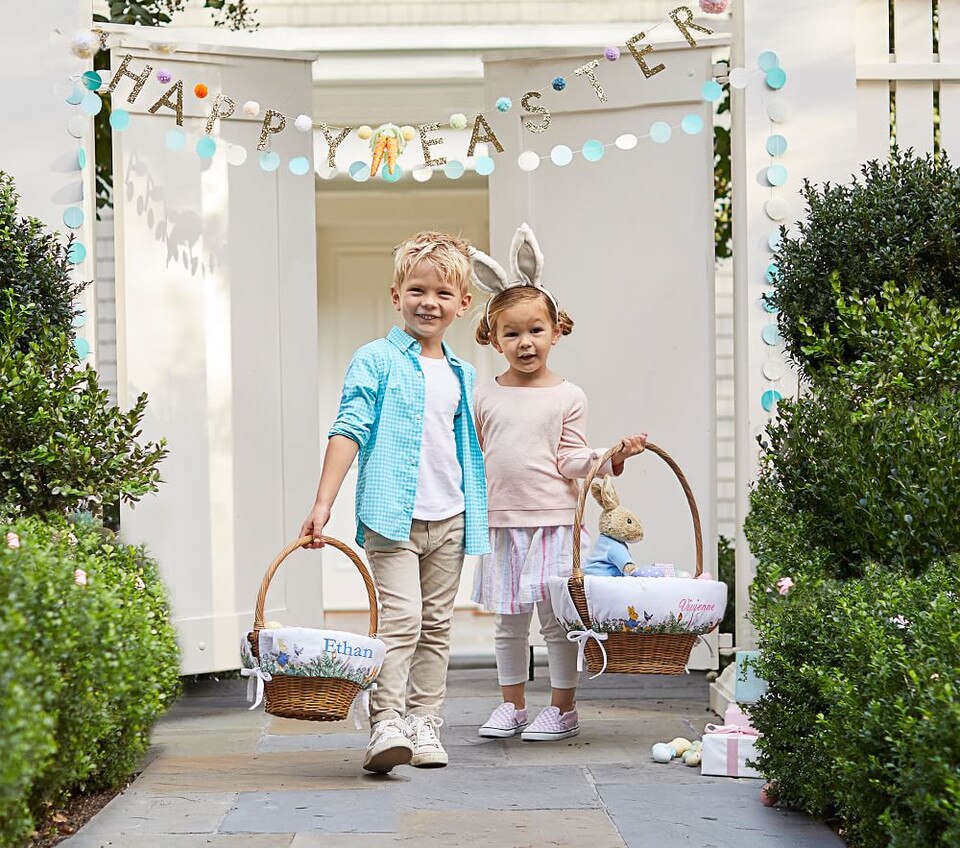 Peter Rabbit™ Easter Basket Liners Pottery Barn Kids UK